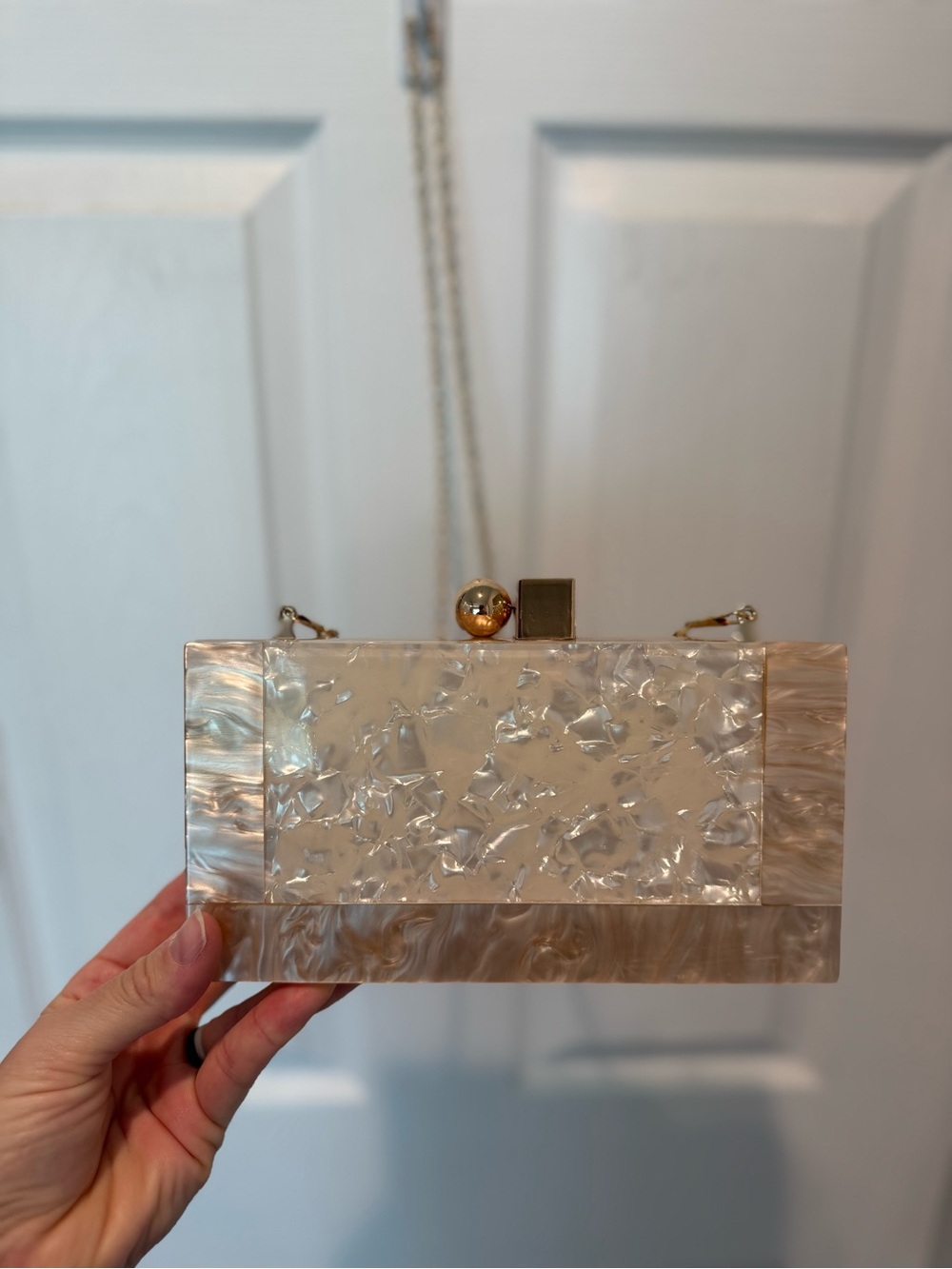 Shinymoon Women Acrylic Clutch Purse